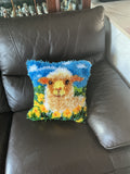 Lamb in nature