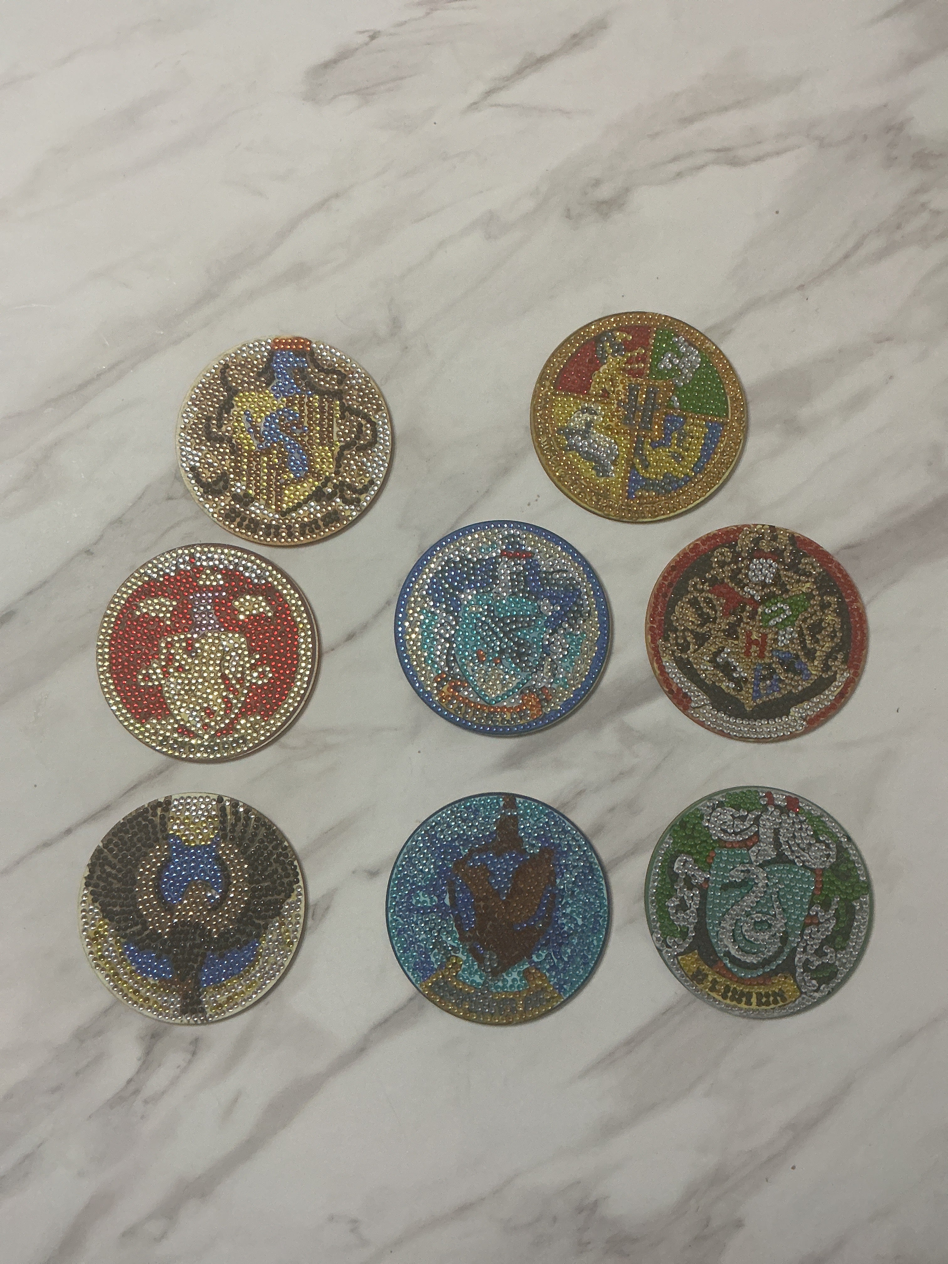 Harry Potter cup coasters